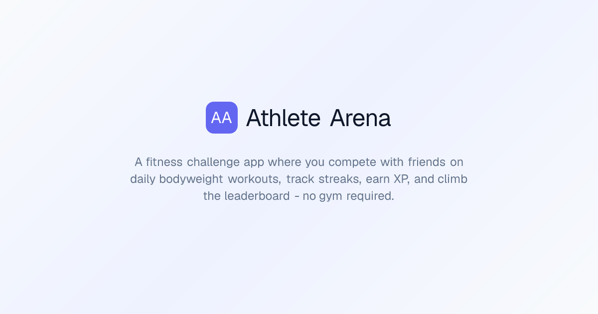 My Dream Side Project Athlete Arena logo